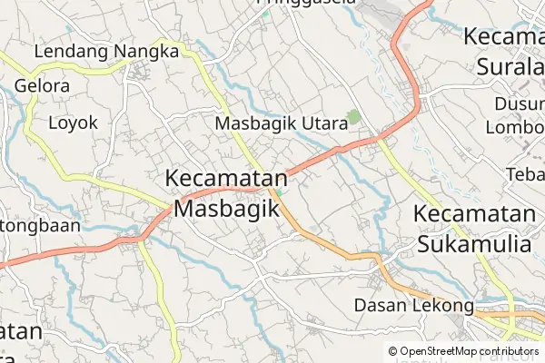 Mapa Masbagik