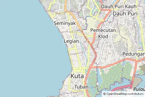 Mapa Seminyak