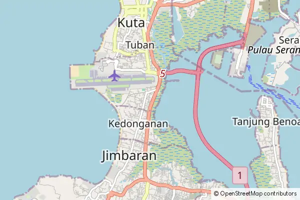 Mapa Kedonganan