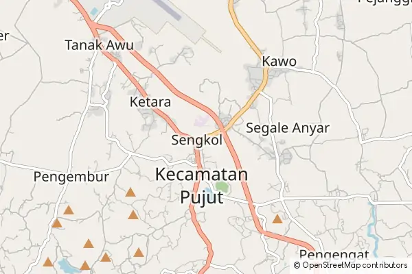 Mapa Pujut