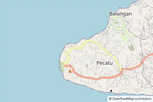 Mapa Pecatu