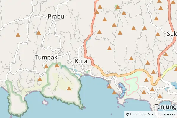 Mapa Kuta