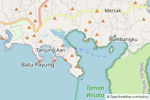 Mapa Gerupuk