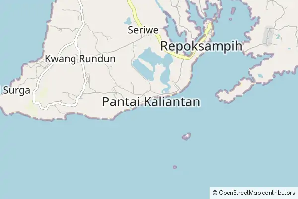 Mapa Kaliantan