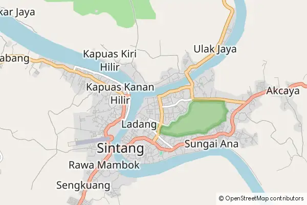 Mapa Sintang