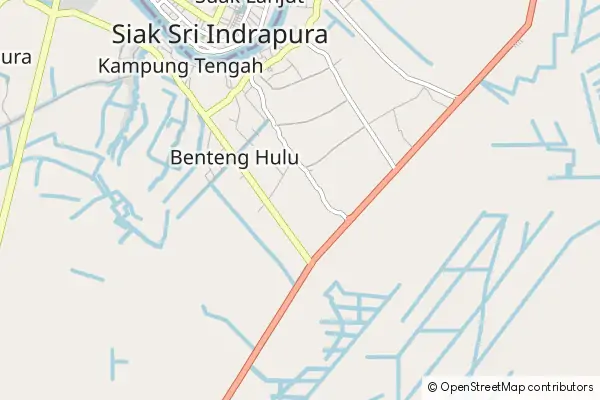 Mapa Siak Sri Indrapura