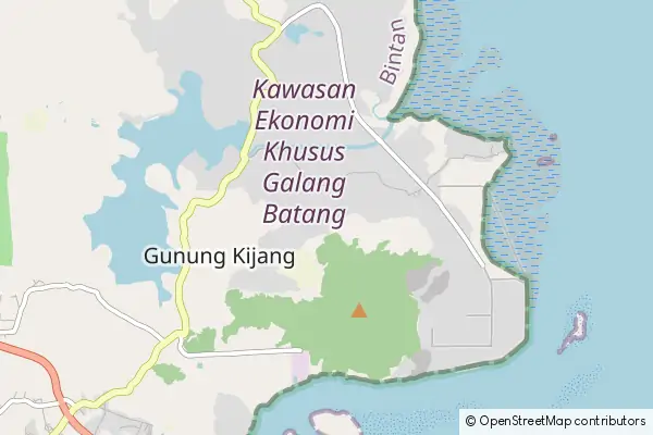 Mapa Gunung Kijang