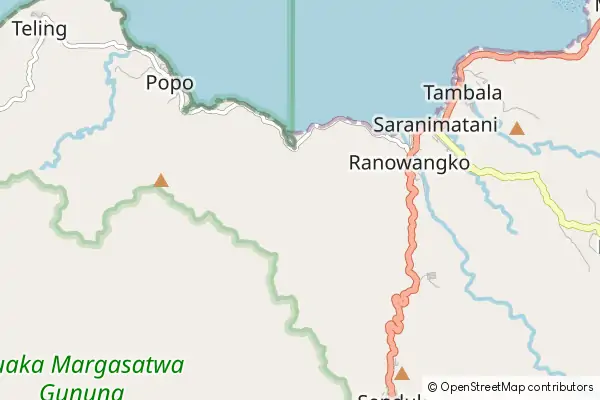 Mapa Ranowangko