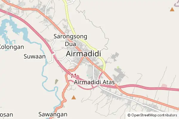 Mapa Airmadidi