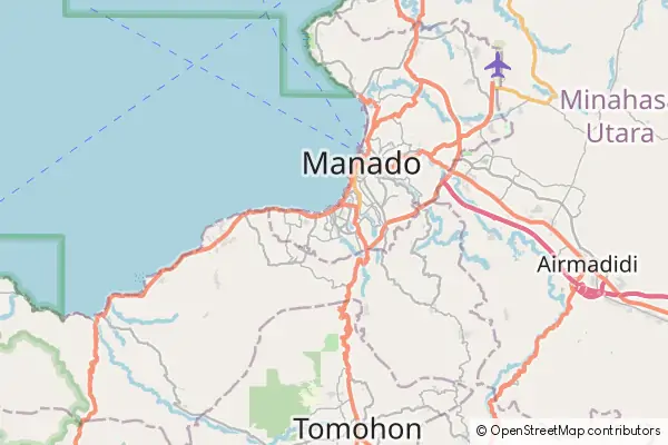 Mapa Manado