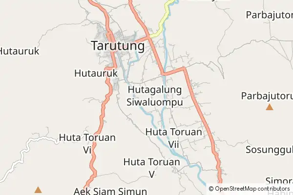Mapa Tarutung