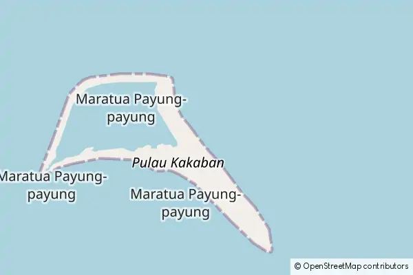 Mapa Pulau Kakaban