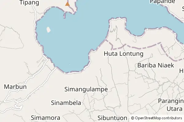 Mapa Simangulampe