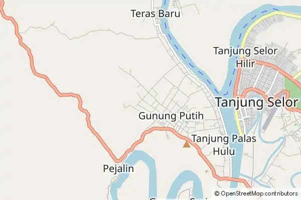 Mapa Gunung Putih