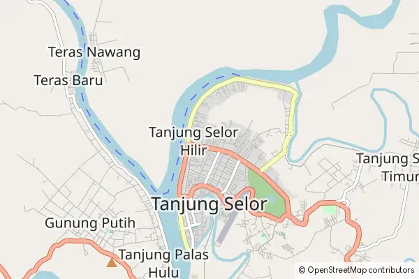 Mapa Tanjung Selor Hilir