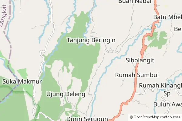 Mapa Sibolangit