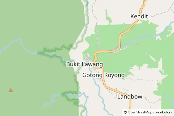 Mapa Bukit Lawang