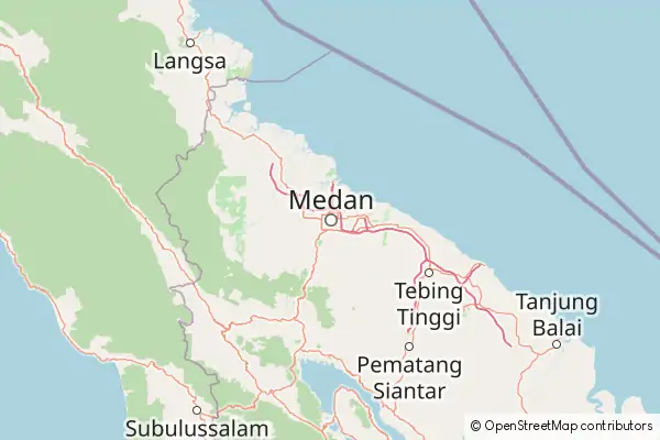 Mapa Medan