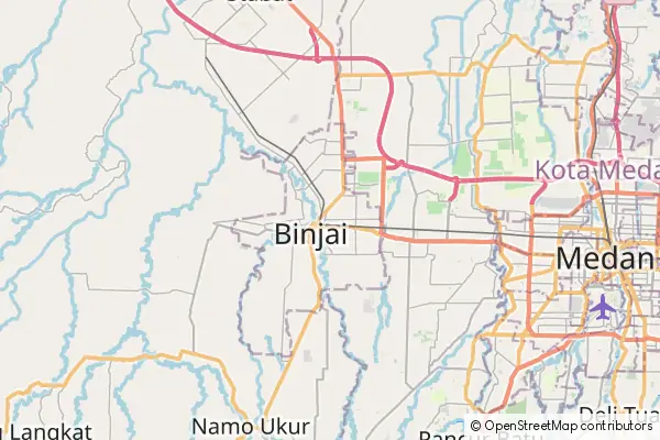 Mapa Binjai