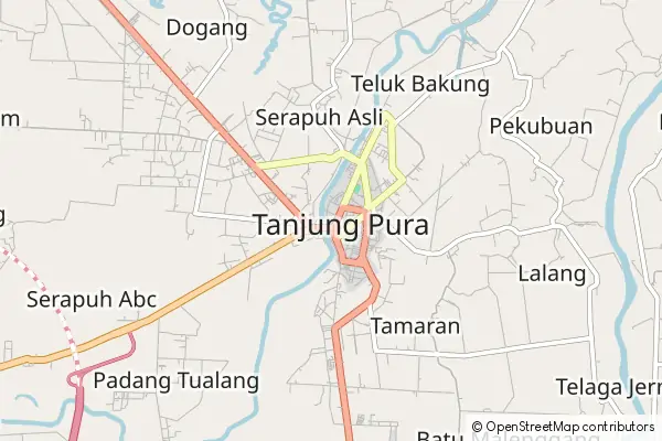 Mapa Tanjung Pura