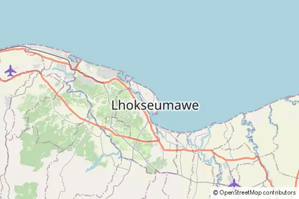 Mapa Lhokseumawe