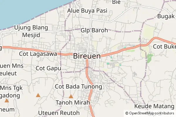 Mapa Bireuen