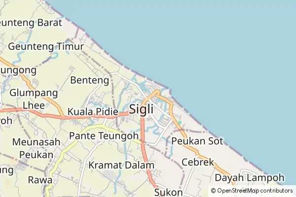 Mapa Sigli