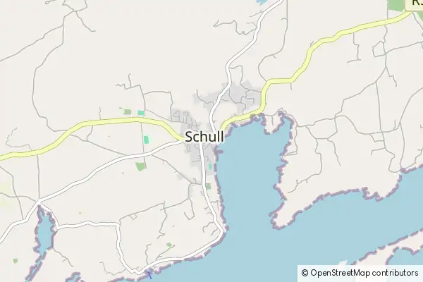 Mapa Schull