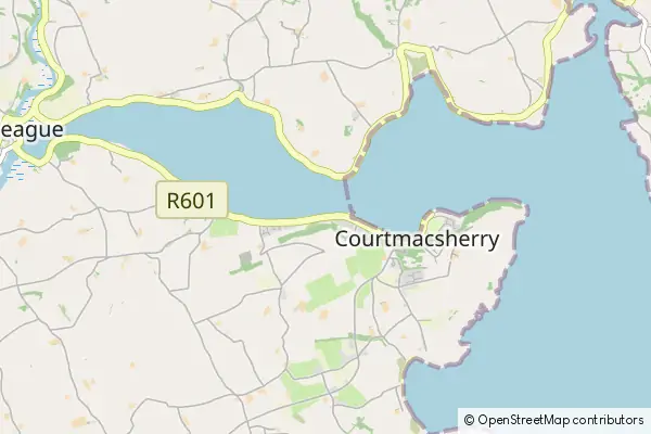 Mapa Courtmacsherry