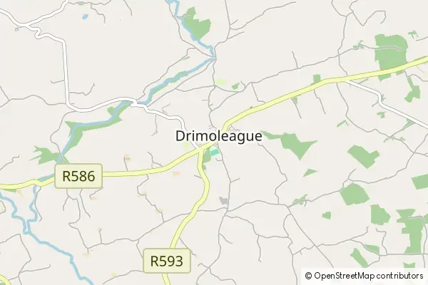 Mapa Drimoleague