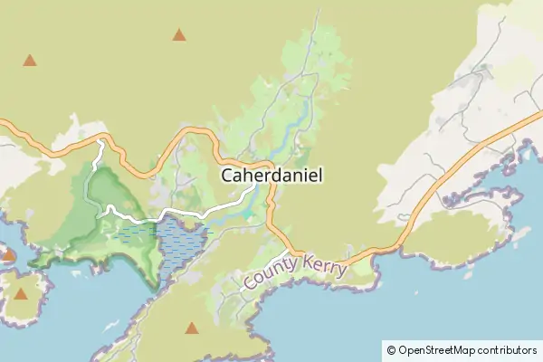 Mapa Caherdaniel