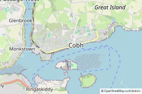 Mapa Cobh