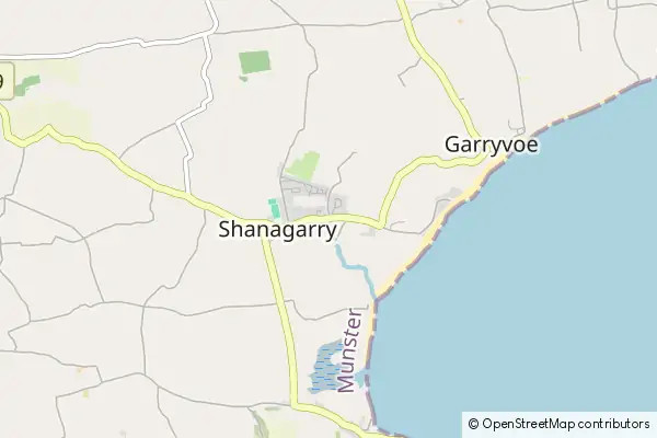 Mapa Shanagarry