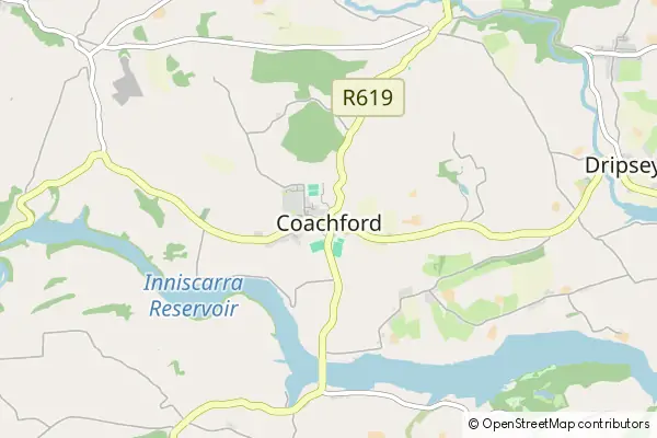 Mapa Coachford
