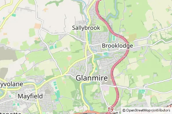 Mapa Glanmire