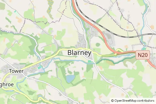 Mapa Blarney