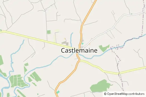 Mapa Castlemaine