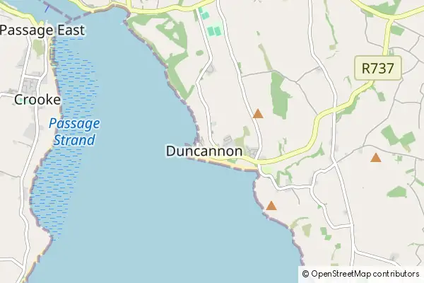 Mapa Duncannon