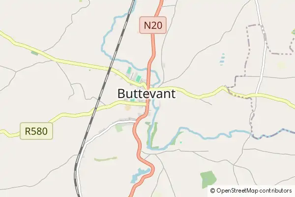 Mapa Buttevant