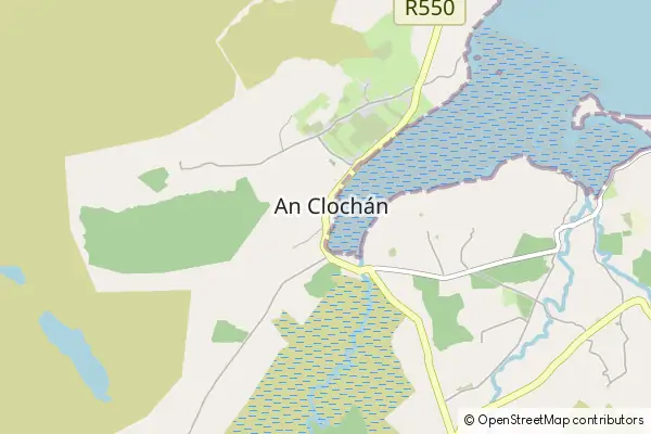 Mapa Cloghane