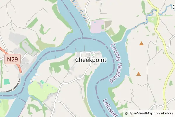 Mapa Cheekpoint