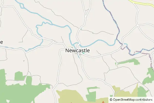 Mapa Newcastle