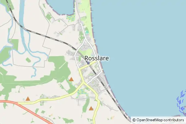 Mapa Rosslare