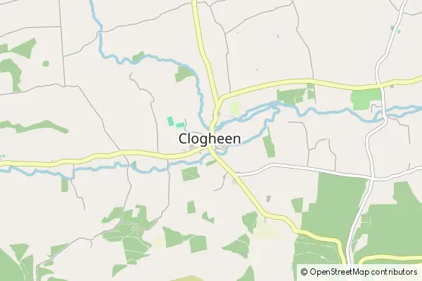 Mapa Clogheen