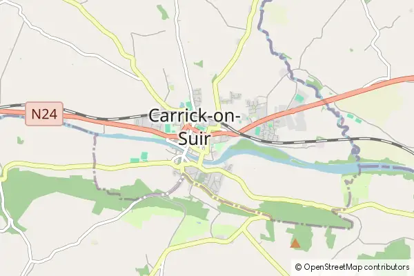 Mapa Carrick-on-Suir