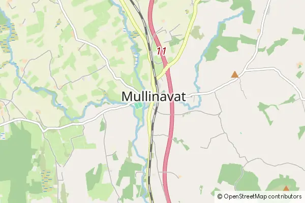 Mapa Mullinavat