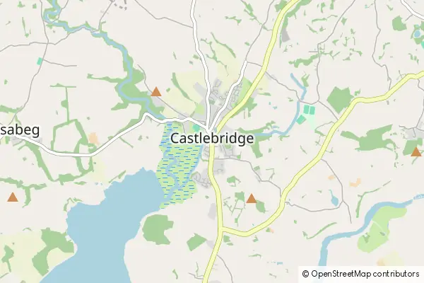 Mapa Castlebridge