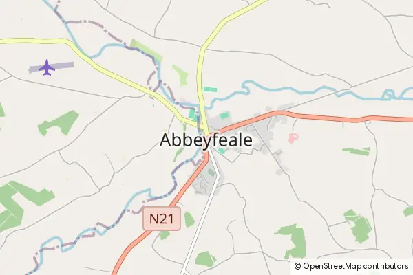 Mapa Abbeyfeale