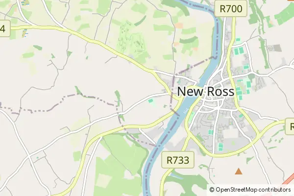 Mapa New Ross