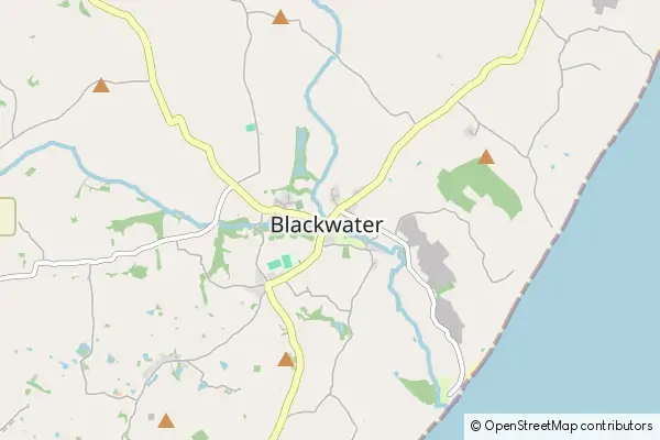 Mapa Blackwater